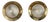 Ceiling Lamps by Luigi Caccia Dominioni for Azucena, 1960, Set of 2 For Sale