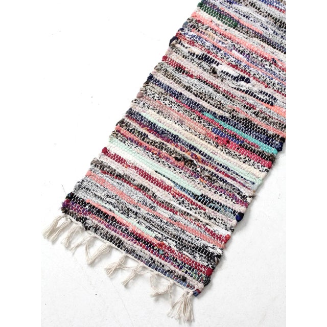 Black Vintage Farmhouse Table Runner For Sale - Image 8 of 12