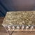 Antique French Wrought Iron Console Table With Marble Top For Sale - Image 10 of 10