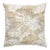 The House of Scalamandré Tails Tale Pillow, Travertine For Sale