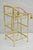 Mid 20th Century Italian Hollywood Regency Gold Gilt Iron Tassel 3 Tier Etagere Towel Rack Stand For Sale - Image 10 of 12