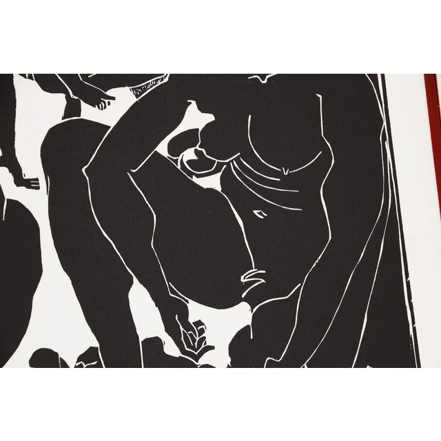 Femmes Du Soleil (Women of the Sun) Engraved by Raymond Veysset (1913-1967), Louvre Chalcography, French For Sale - Image 6 of 12