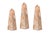 Pink Shell Obelisks - Set of 3 For Sale - Image 4 of 4