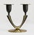 Black Vintage Bronze Candleholder, 1950s For Sale - Image 8 of 8