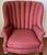 1980s Channel Back Vintage Upholstered Chair For Sale In Raleigh - Image 6 of 8