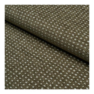 Schumacher Jasper Performance Chenille Fabric In Green For Sale