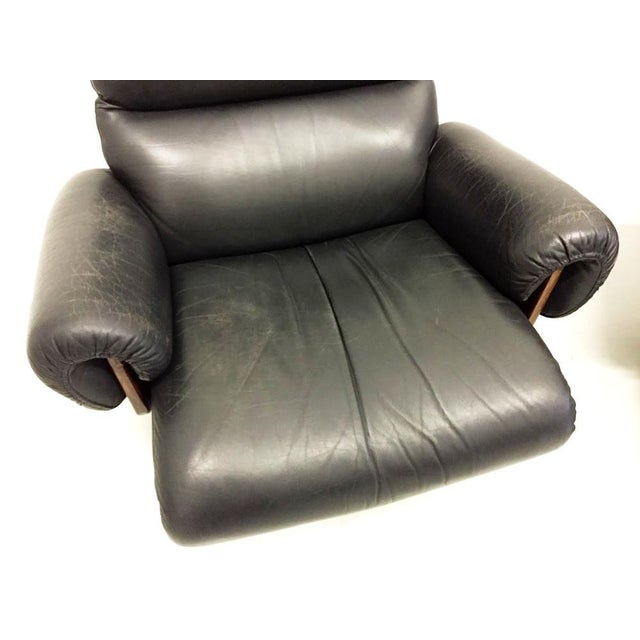 Wood Vintage Strassle Armchairs by André Vandenbeuck for Strässle, 1960s, Set of 2 For Sale - Image 7 of 11