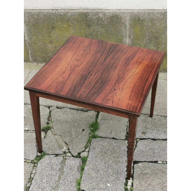 Rosewood Side Table, 1960s For Sale - Image 11 of 12