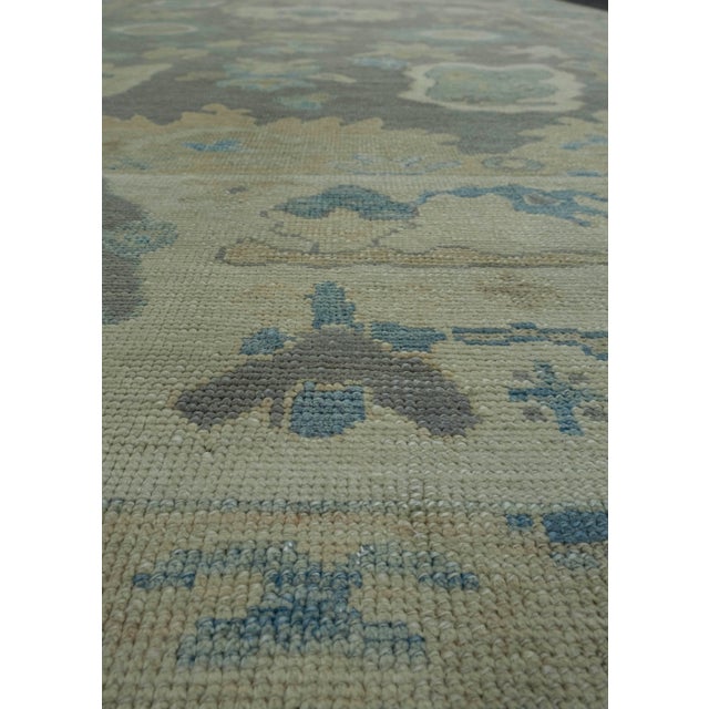 Early 21st Century Turkish Oushak Rug 9'9" x 13'3" #18602 For Sale - Image 5 of 8