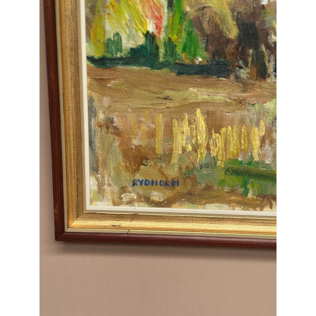 Gunnar Rydholm, Klar September, 1960s, Oil on Canvas, Framed For Sale - Image 6 of 18