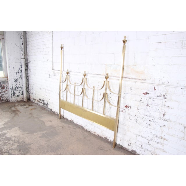 Mastercraft MidCentury Hollywood Regency Solid Brass King Size