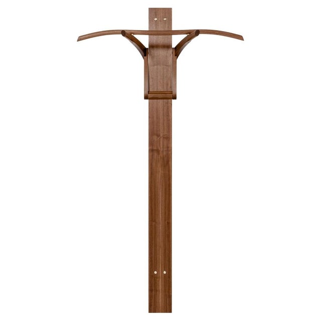 Prime Walnut Bow Pull-Up and Dip Station by Eternal Creek For Sale - Image 16 of 16