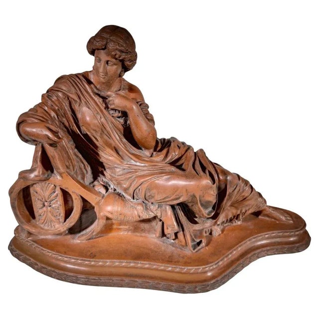 Large Antique Sculpture, 1880 For Sale - Image 13 of 13