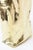 French Signed Brass Bronze Crushed Paper Bag Sculpture by Honore, 1990's For Sale - Image 10 of 11