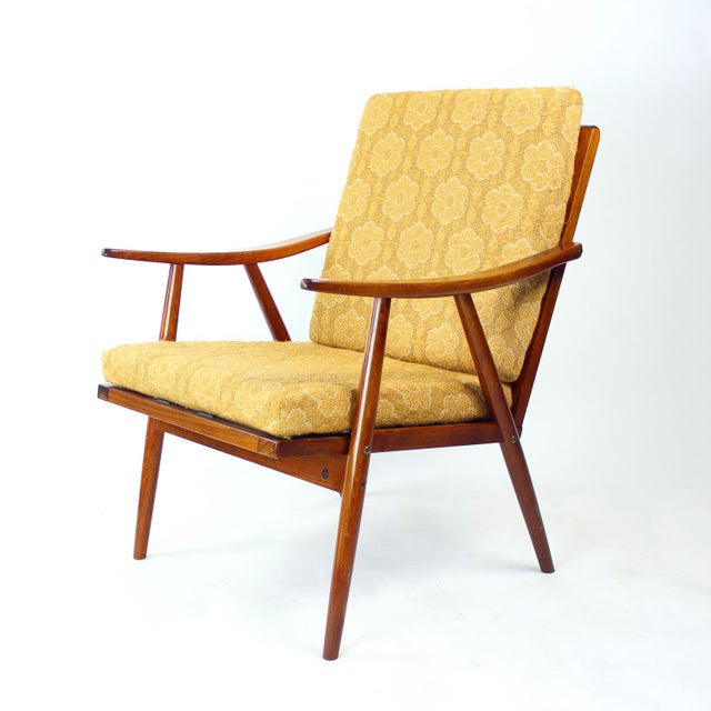Boomerang Armchair from Ton, Former Czechoslovakia, 1960s For Sale - Image 4 of 10