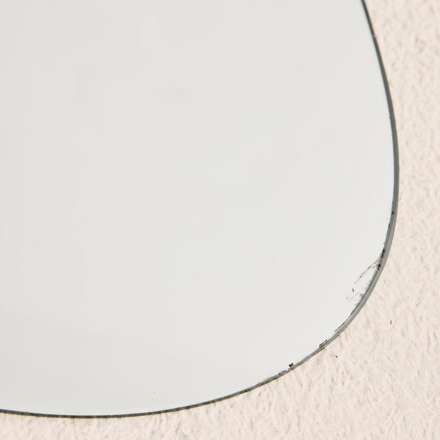 Vintage Organic Shaped Wall Mirror, 1970s For Sale - Image 3 of 10