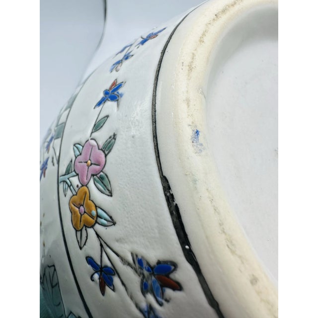 Vintage Chinoiserie Ginger Jar For Sale - Image 4 of 6