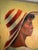 Mid-Century Modern Mid 20th Century Original Painting Signed "Marantz" (Irving?) of Woman in Hat on Beach For Sale - Image 3 of 7