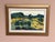 Original mid 20th century swedish oil on panel – landscape in autumn by kerstin flyckt (1925–2009) – framed 76 × 54 cm...