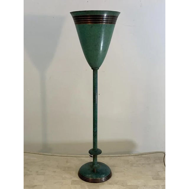Metal 1950s Carl Sorensen Table Torchiere Lamp For Sale - Image 7 of 11