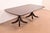 Smith & Watson Smith & Watson Regency Banded Mahogany Double Pedestal Extension Dining Table, Newly Refinished For Sale - Image 4 of 15