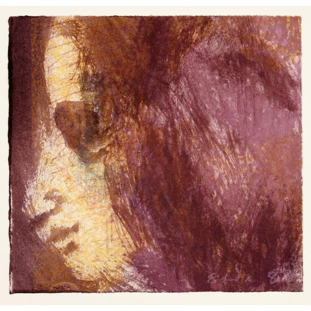 Emil Wachter (1921 Neuburgweiser - 2012 Karlsruhe), Rebekka, 1987. Watercolor mounted on cardboard, 13.5 (height) x 14 cm...