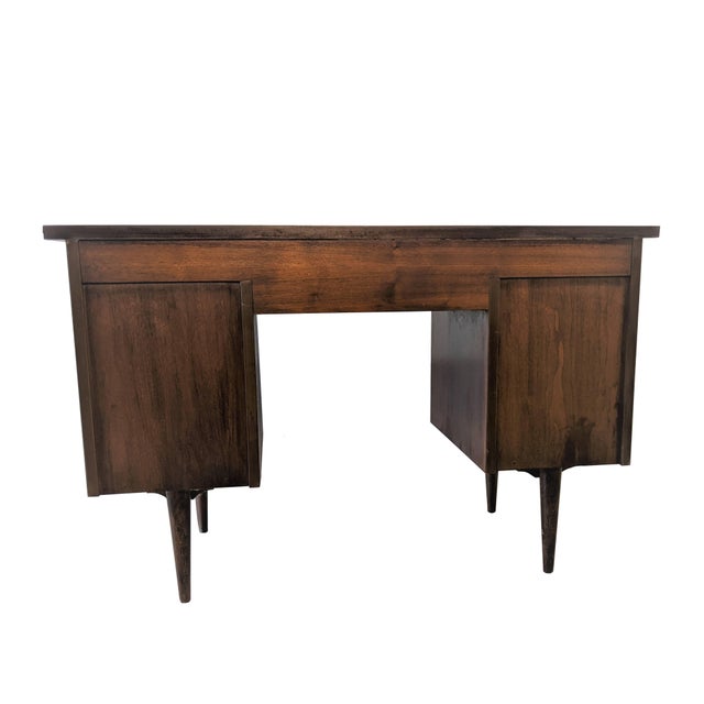1960s MidCentury Modern Basset Walnut Desk Chairish
