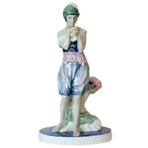 Scheherazade Porcelain Statue by Volkstedt