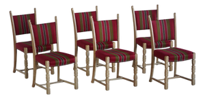 Mid-Century Modern Danish Oak Dining Chairs by Henning Kjærnulf, 1960s, Set of 6