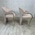 Hollywood Regency Pair of Carson’s Art Deco Hollywood Regency Brass Arm Cantilever Chairs For Sale - Image 3 of 12