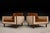 Pair of Brazilian Modern Armchairs by Móveis Cimo, Rosewood, Cognac Mohair & Camel Wool, 1960s For Sale - Image 10 of 13