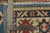 Kazak Rug 5′ X 6’8” Blue Wool Tribal Hand-Knotted Oriental Carpet For Sale - Image 12 of 12