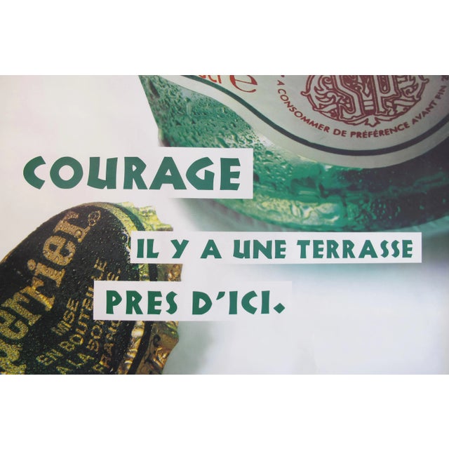 Date: Early 1990s Size: 46.75 x 69 inches Artist: Unknown This original advertisement poster has minor creases and very...