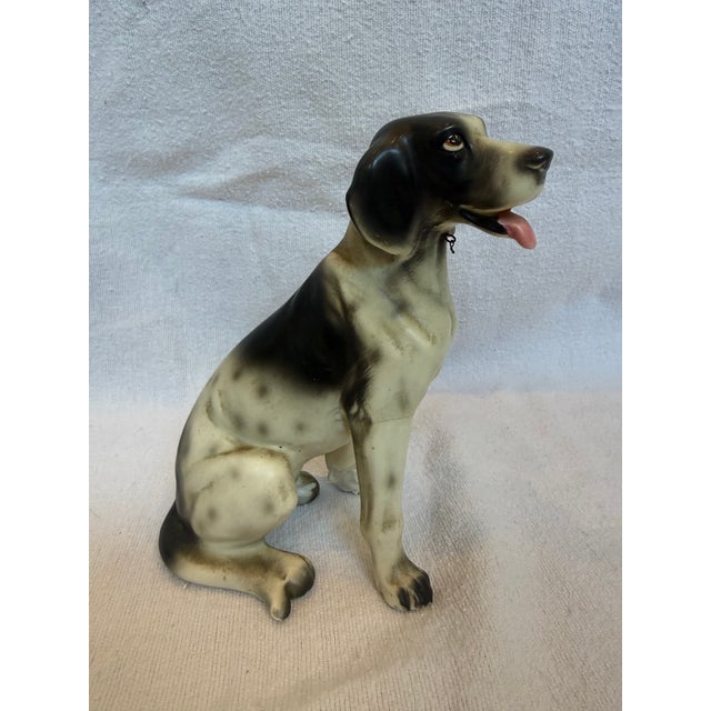 Lifelike Porcelain English Setter For Sale - Image 11 of 11