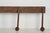 Antique Wrought Iron Industrial Wall Rail Rack For Sale - Image 6 of 10