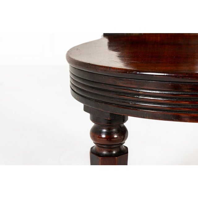 English Regency Mahogany Hall Chairs, Set of 2 For Sale - Image 4 of 12