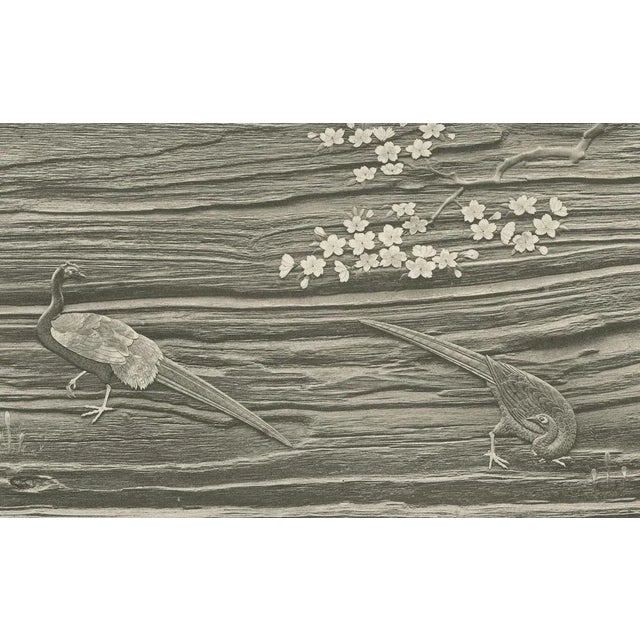 G. A. Audsley, Tranquility in Monochrome, 1884, Chromolithograph on Paper For Sale - Image 4 of 7