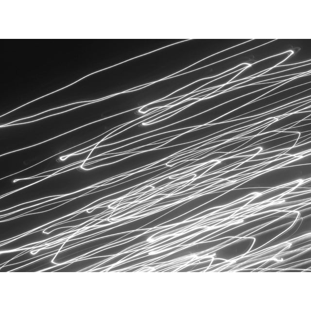 Contemporary Abstract Black & White Photographic Print For Sale