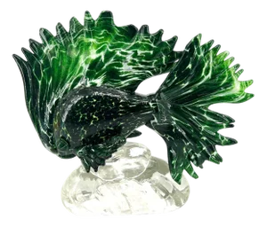 Tropical Fish in Murano Artistic Glass by 1295 Murano