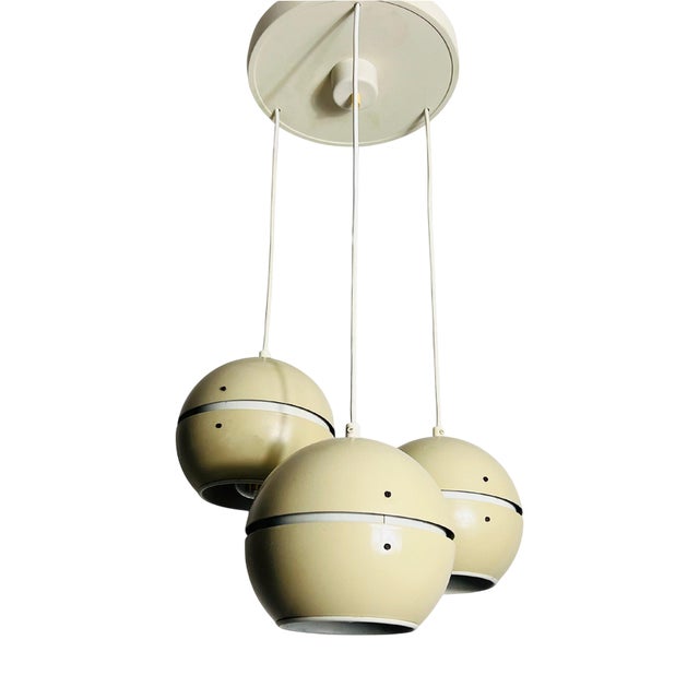 Space Age Cascade Pendant Lamp, East Germany, 1970s For Sale