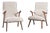 Mid-Century Armchairs, 1960, Set of 2 For Sale