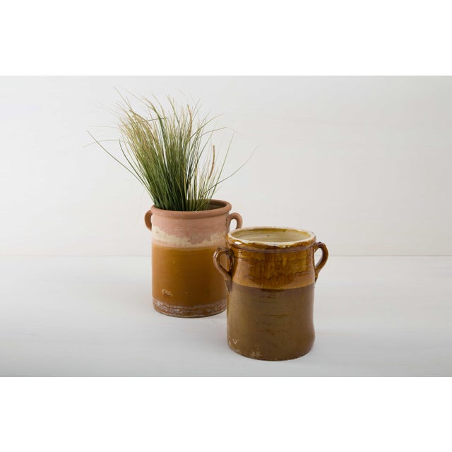 Rustic Grottaglie Ceramic Vase, Italy, 19th Century For Sale - Image 3 of 4