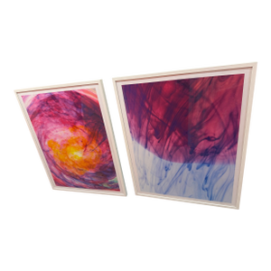 Natural Curiousities - Ink in Water (Pair)