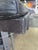 Black Saporiti Italia Black Leather Sofa by Giovanni Offredi For Sale - Image 8 of 11