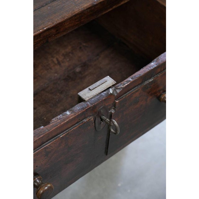 Antique Southern European Chestnut Coffee Table For Sale - Image 11 of 17