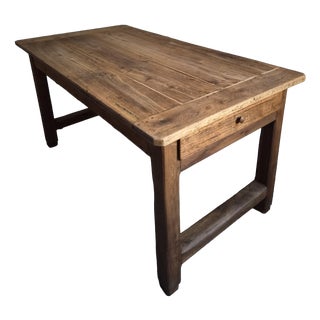 Antique 18th Century French Rustic Farmhouse Dining Table For Sale