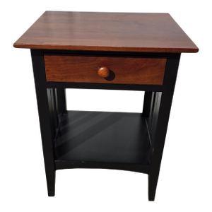 1990s Ethan Allen American Impressions Nightstand End Side Table Mission Arts Crafts