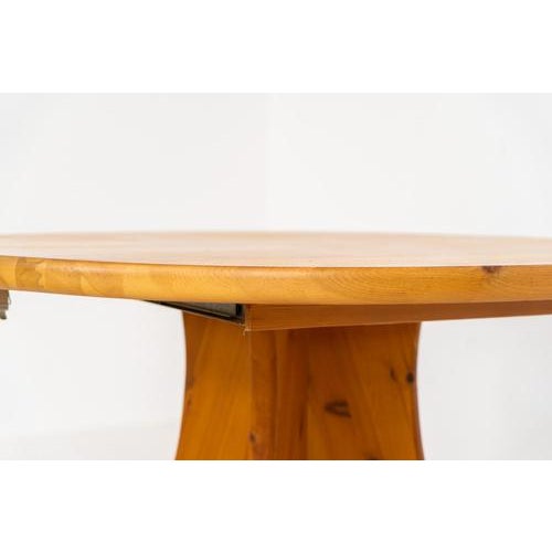 Pine Dining Set with Extendable Table and Chairs from Vamdrup, Set of 5 For Sale - Image 9 of 11