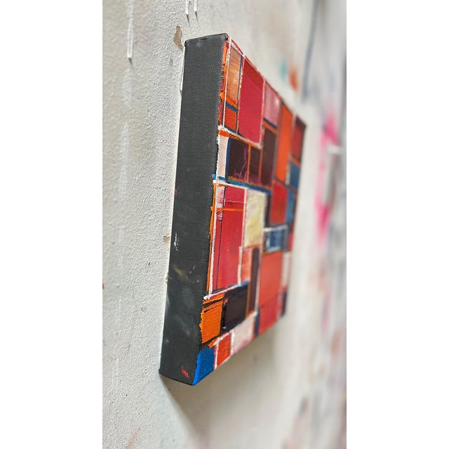 2020s Structure 204 - Oil on Canvas by Kymm Swank For Sale - Image 5 of 5