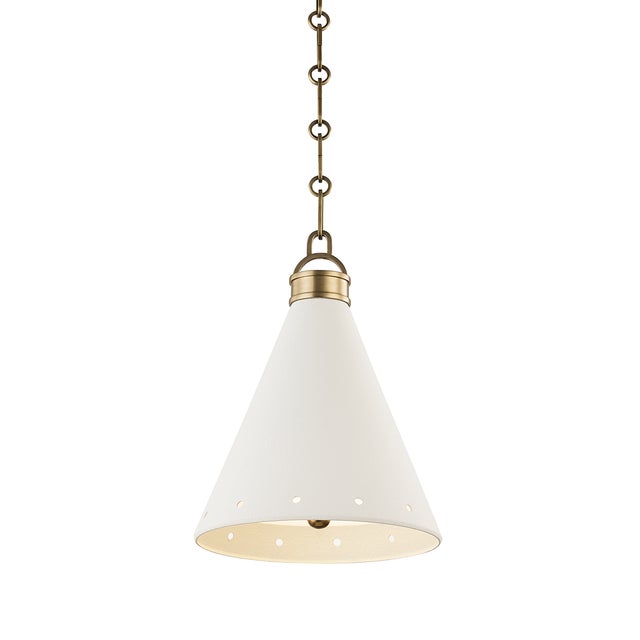 Designed by Mark D. Sikes for Hudson Valley Lighting Width/Diameter: 10.00" Height: 13.00" Backplate/Canopy/Base: 4.75"...
